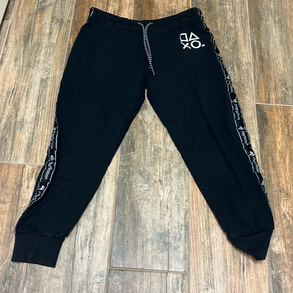 Playstation sweatpants Black size L